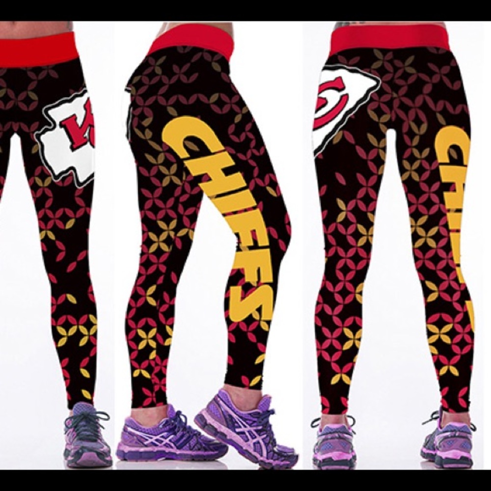 New S/M NFL Chiefs Leggings